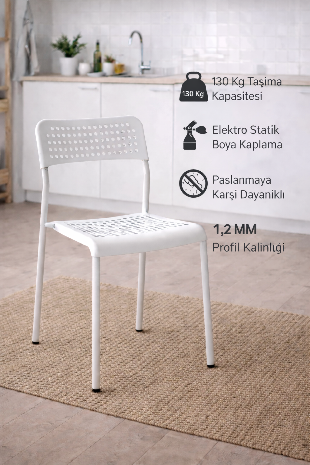 Siyah 4 Kişilik Mutfak Masası Takımı Yuvarlak Masa Yemek Masası Mutfak Masa Sandalye Takımı 4 Sandalye 1 Masa