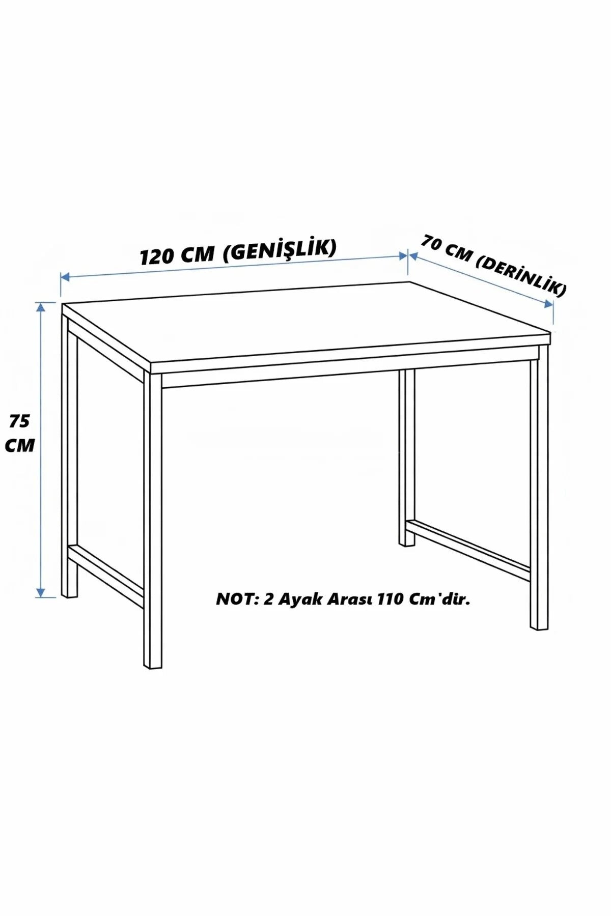 Flinder Flinder 5'li Mutfak Masa Takımı, 4 Sandalye ve 1 Masa, Yemek Odası, Bahçe Takımı, 4 Kişilik, Metal Ayaklı