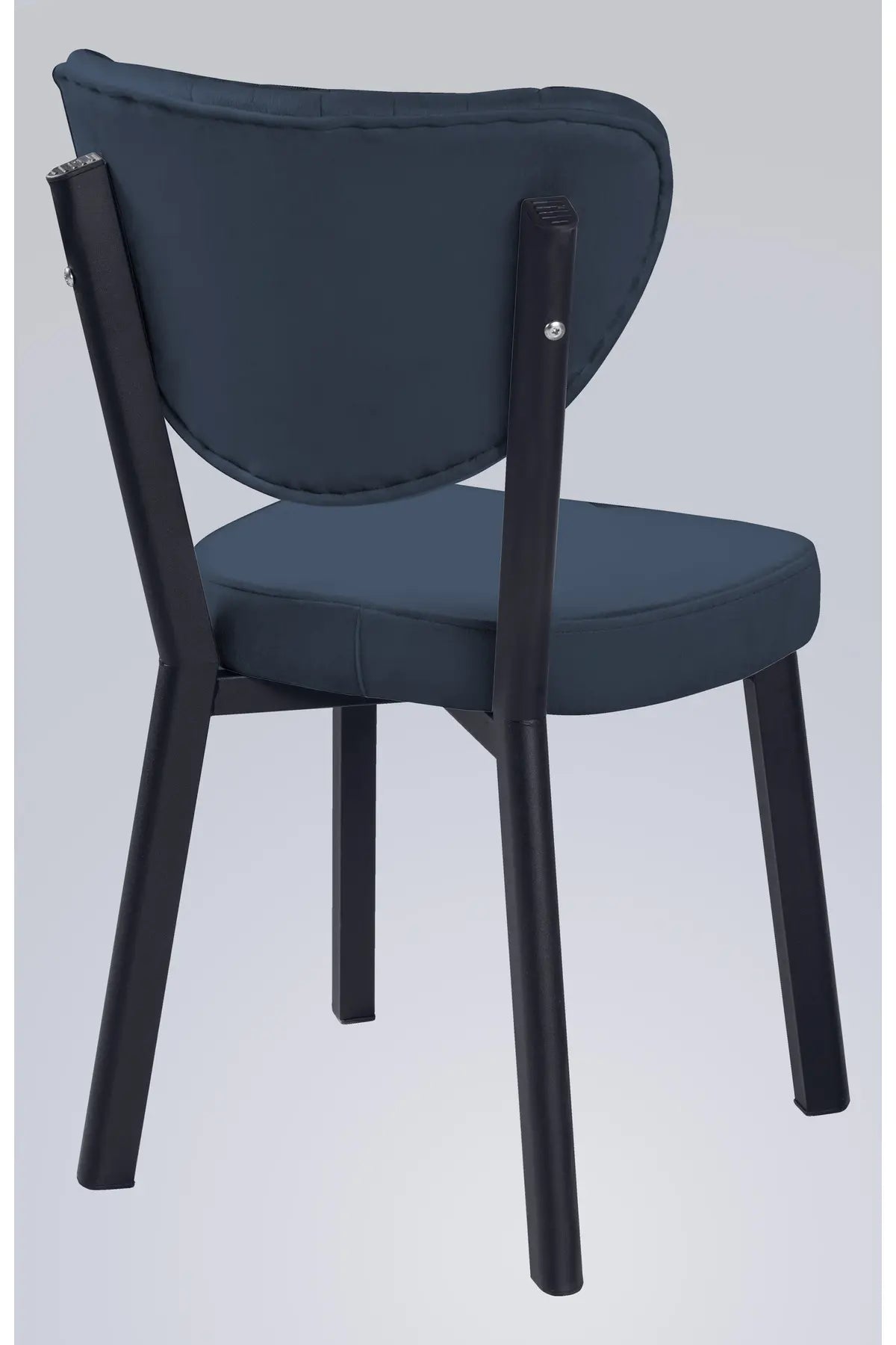 Flinder MD-1001 Lacivert Elma 2'li Mutfak Sandalyesi, Yemek Odası, Bahçe, Balkon, Otel, Restoran, Kafe