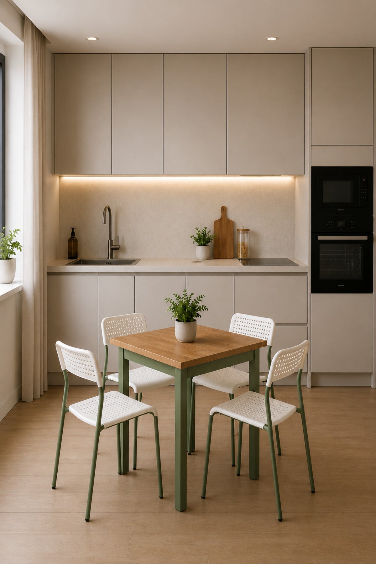 4'lü Mutfak Seti Mutfak Masa ve Sandalye Seti Balkon Masası Cafe Seti, 5'li Bistro Masa & Sandalye Takımı