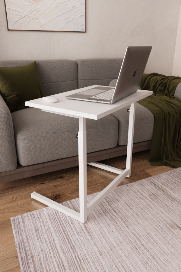 Flinder Ayarlanabilir Laptop Masası 60x40 | Kompakt Çalışma Masası & Sehpa