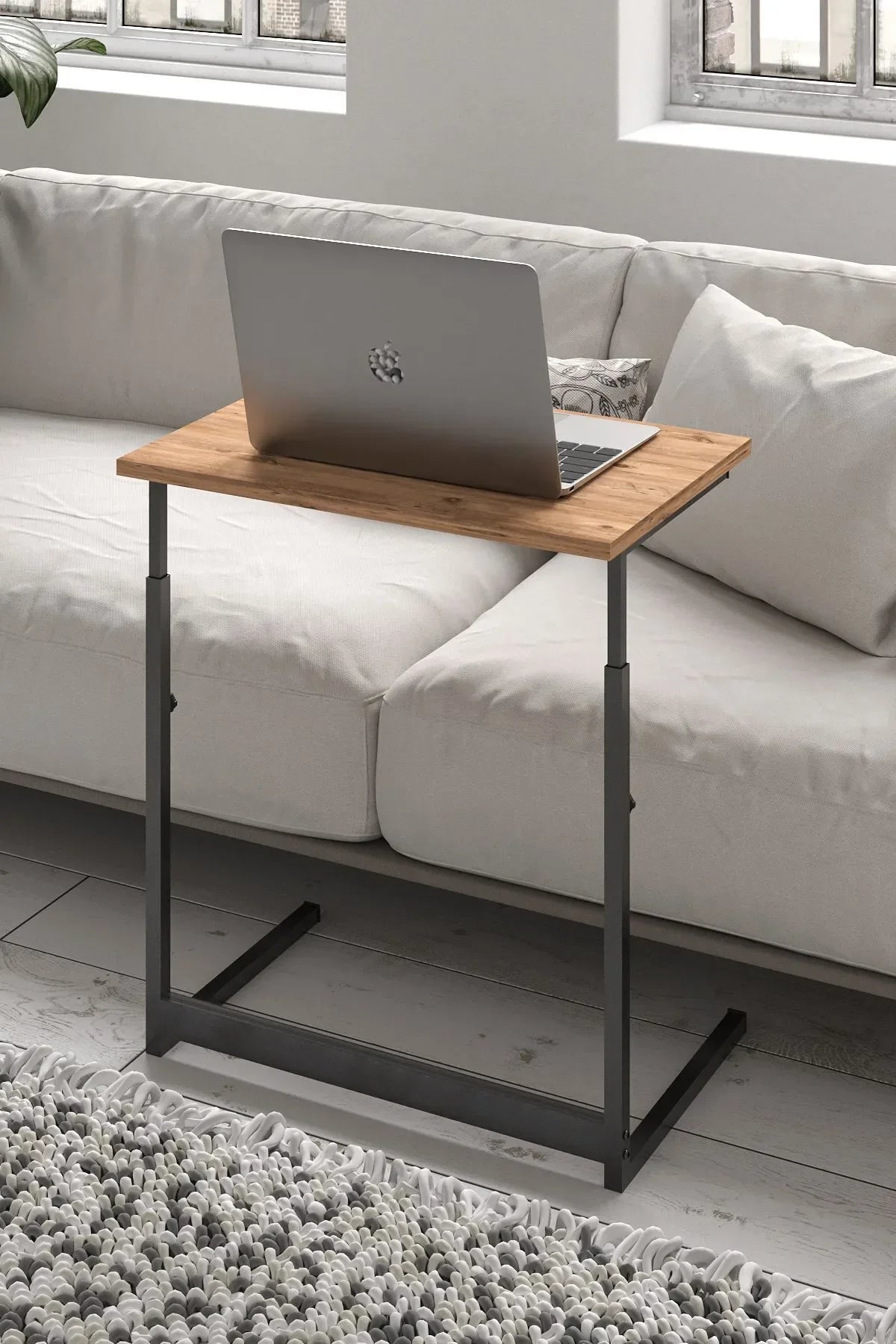 Flinder Ayarlanabilir Laptop Masası 60x40 | Kompakt Çalışma Masası & Sehpa